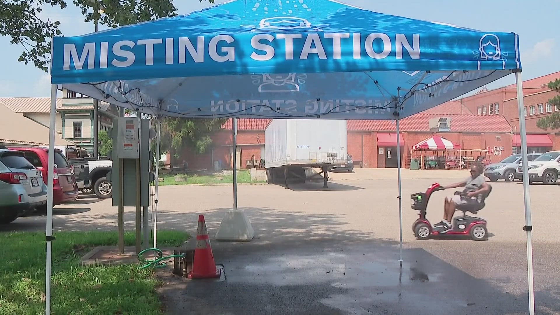 This year, the fair is off to a hot start as most of central Ohio will be under a Heat Advisory for the next two days.