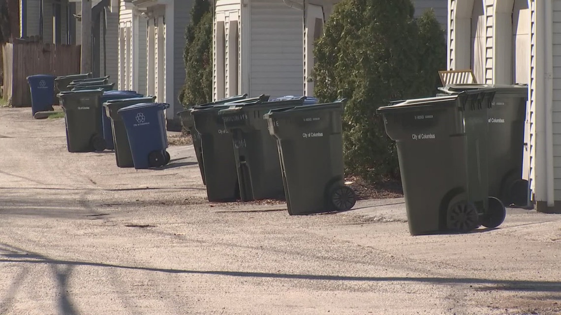City of Columbus moving away from using communal trash bins