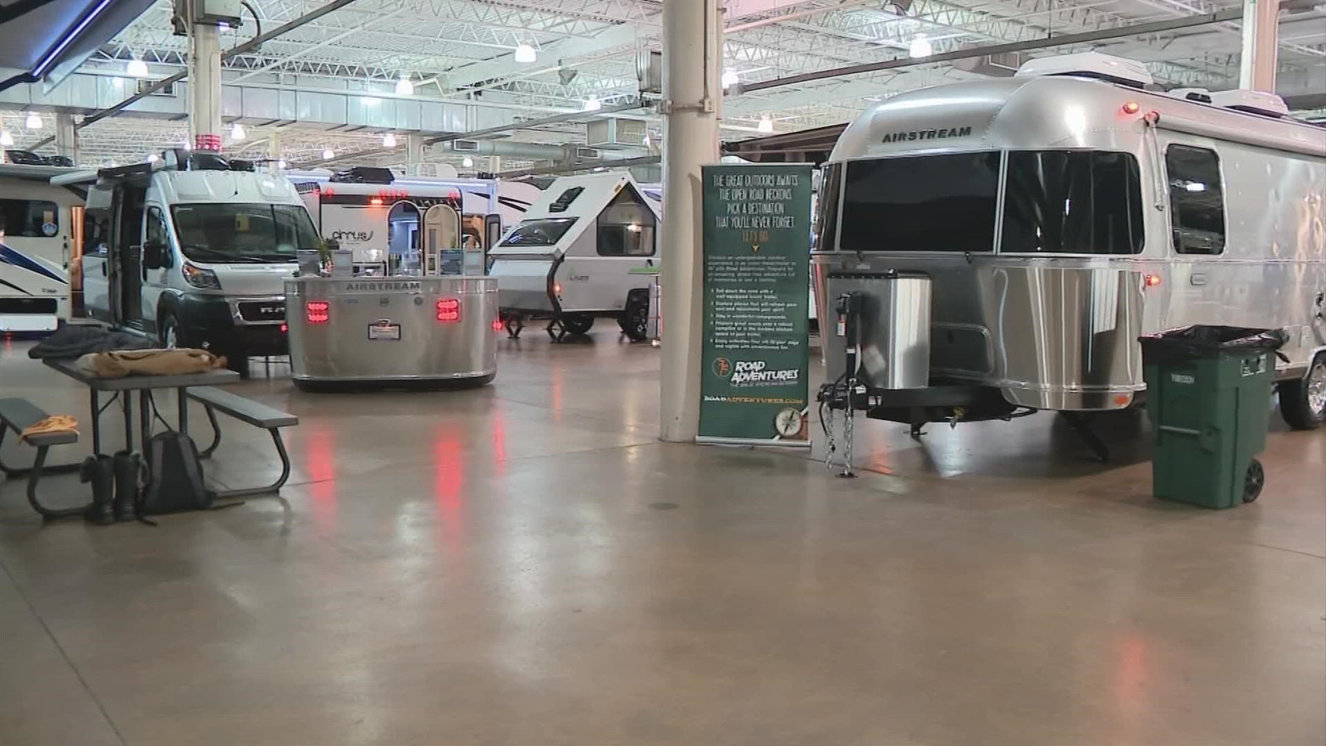 The Ohio RV and Boat show will display central Ohio’s inventory of recreational vehicles.