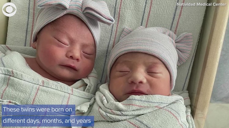 California twins born on different years on New Year's Eve