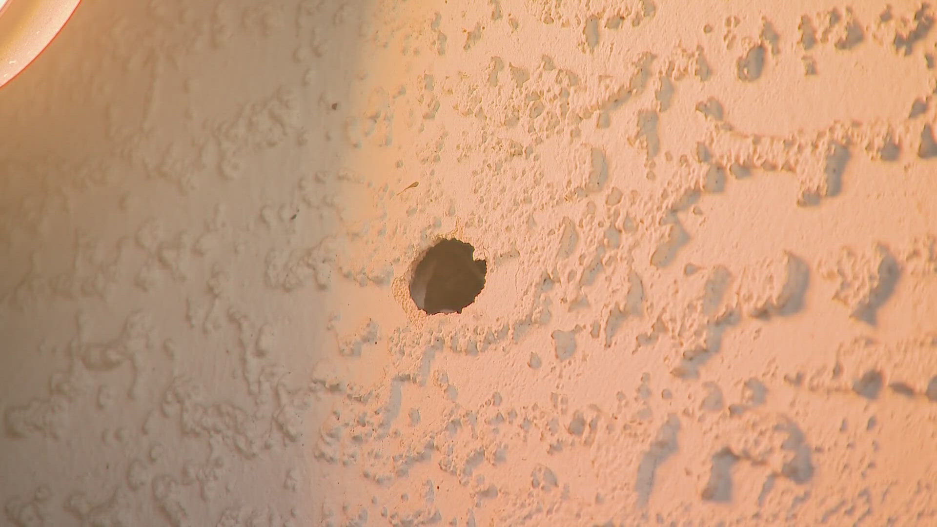 Juan Bass said his home was shot up early Thursday morning in east Columbus.