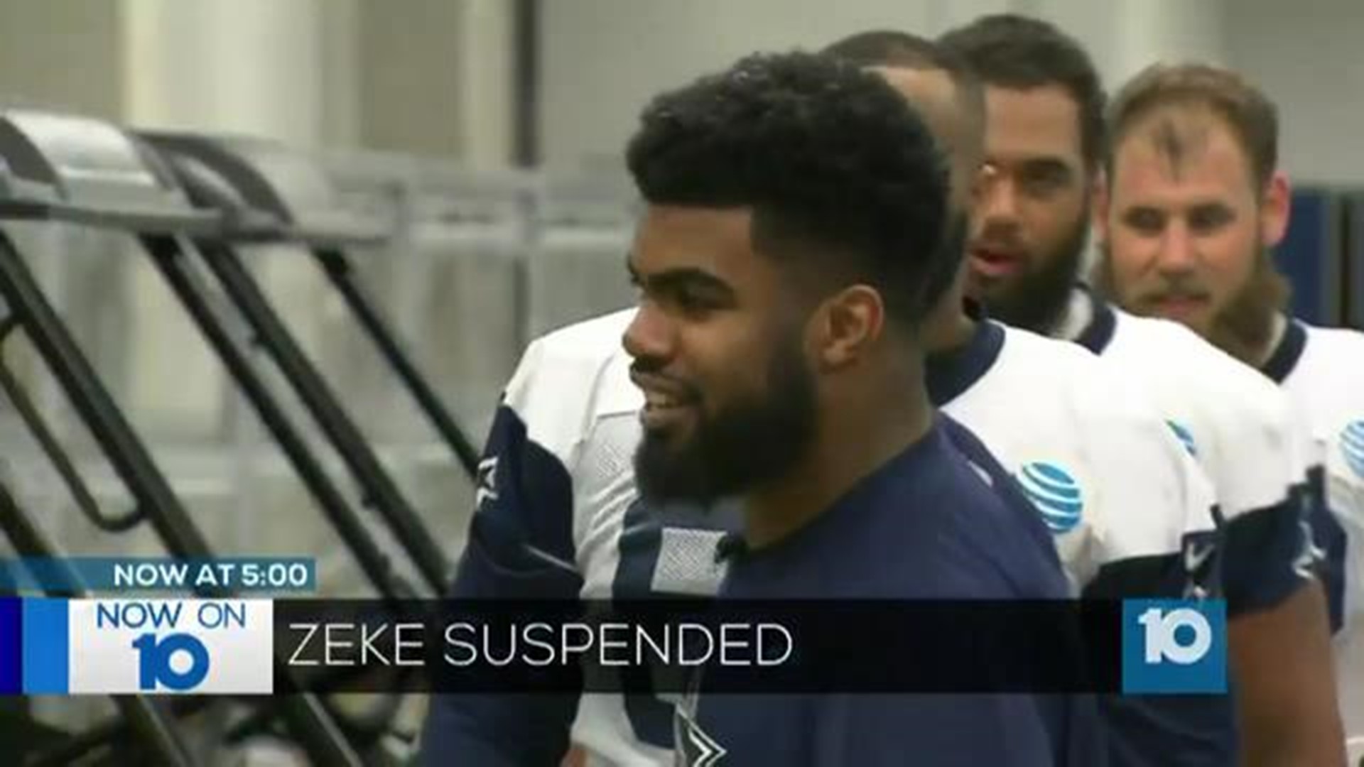 NFL: Dallas RB Ezekiel Elliott suspended 6 games in domestic case