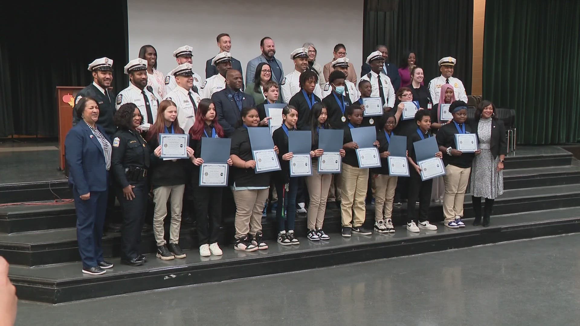 TAPS is a mentorship program designed to pair CCS students with Columbus officers to reduce the social distance between youth and police.