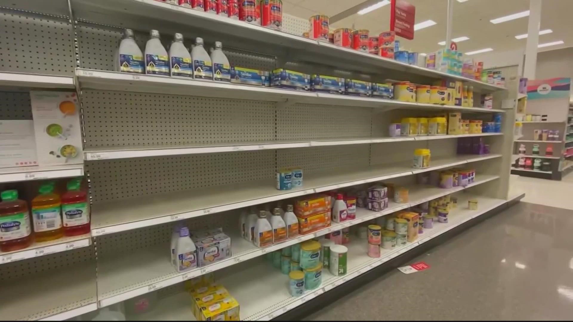 Parents across the country are on a hunt to find baby formula.