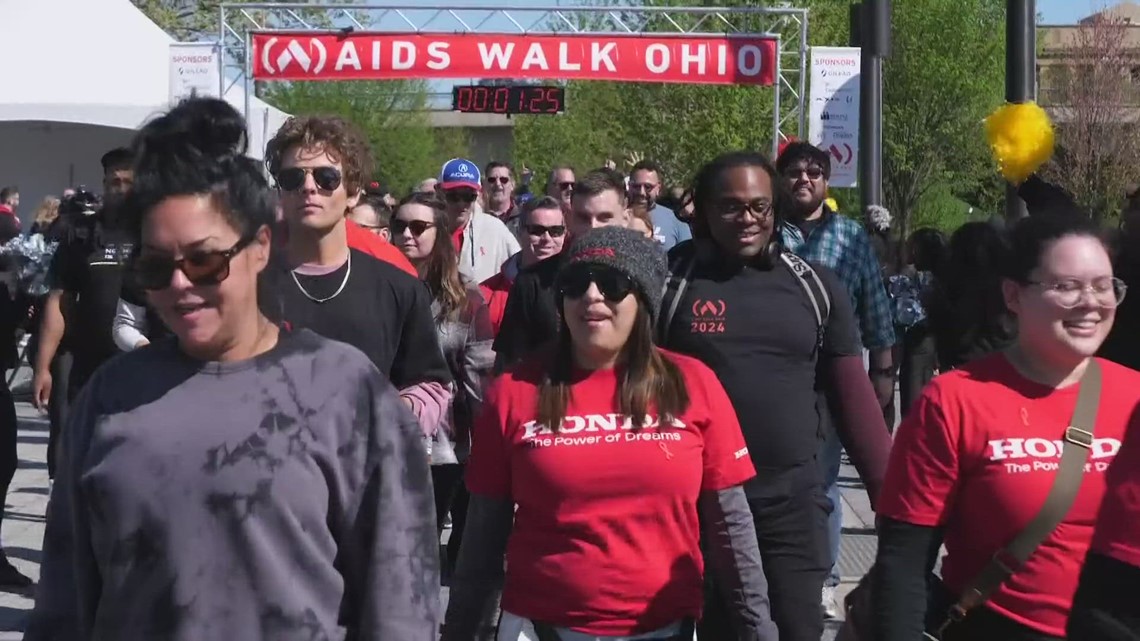 2024 AIDS Walk Ohio in downtown Columbus