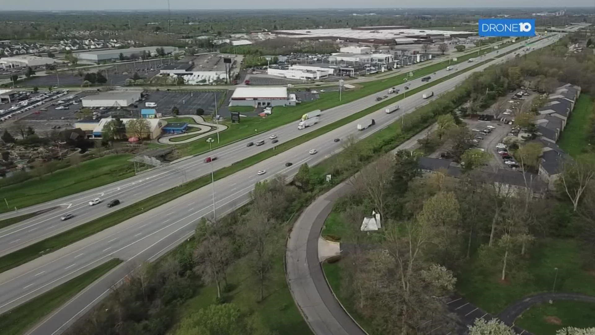 ODOT will start working on the stretches of I-70 on the East side of Columbus from I-270 to Brice Road in July 2022.