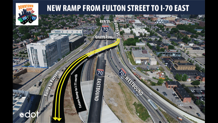 New ramp to connect downtown to eastbound Interstate 70 once again ...