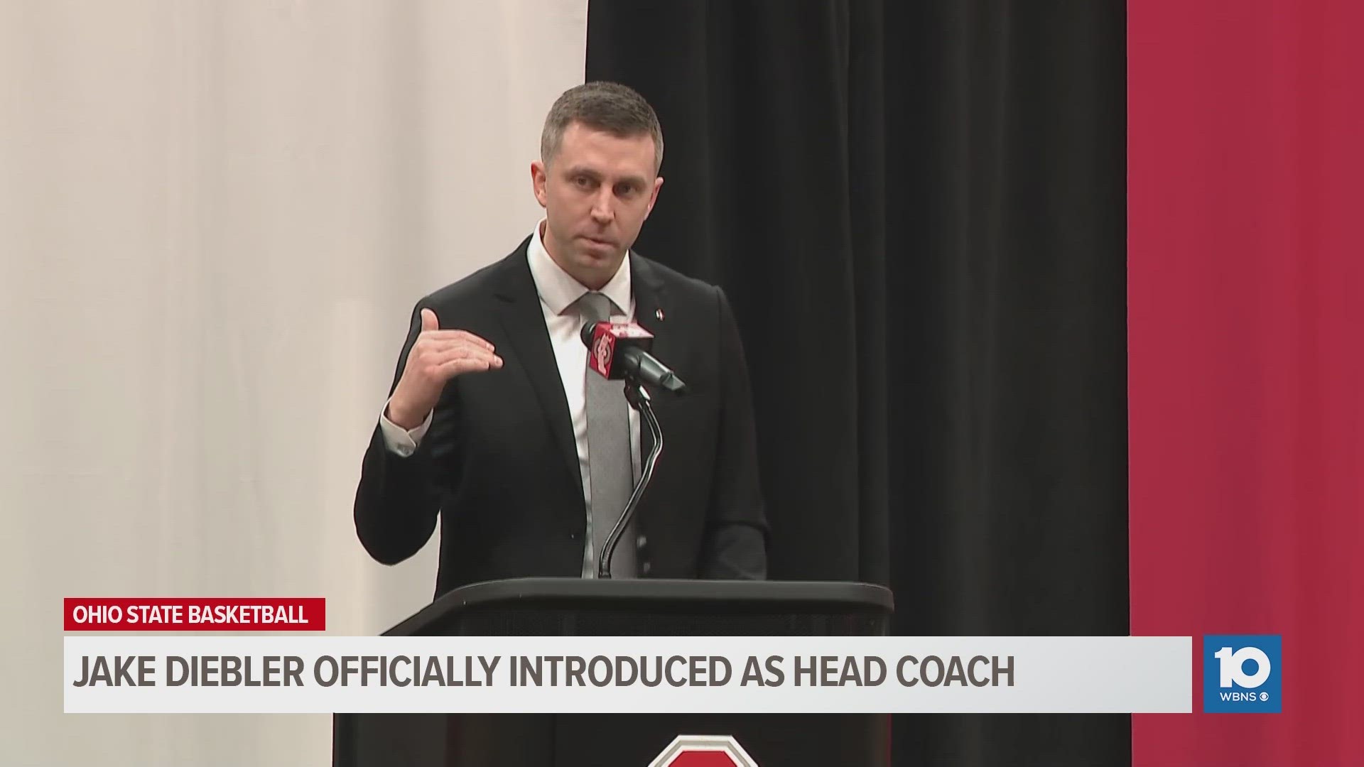 Diebler, the first Ohio native in 35 years to be named men's basketball head coach, is in his eighth season with the Buckeyes.