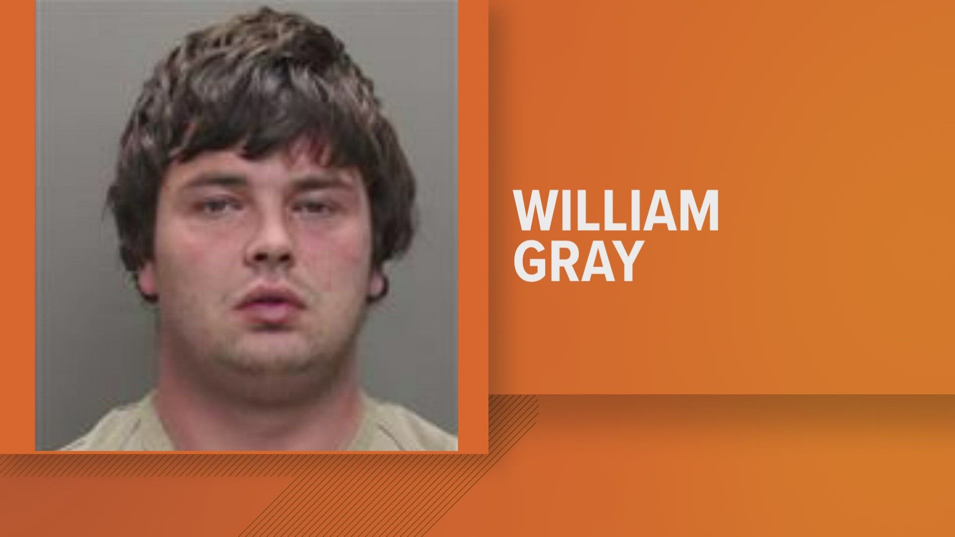 William Gray, 27, is charged with murder.
