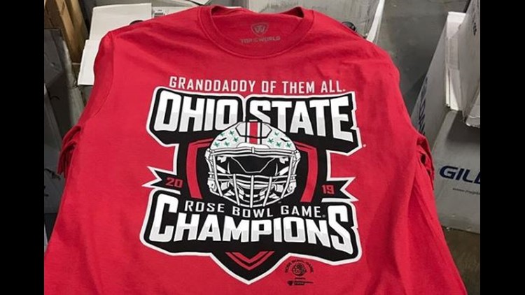 ohio state rose bowl champions shirt