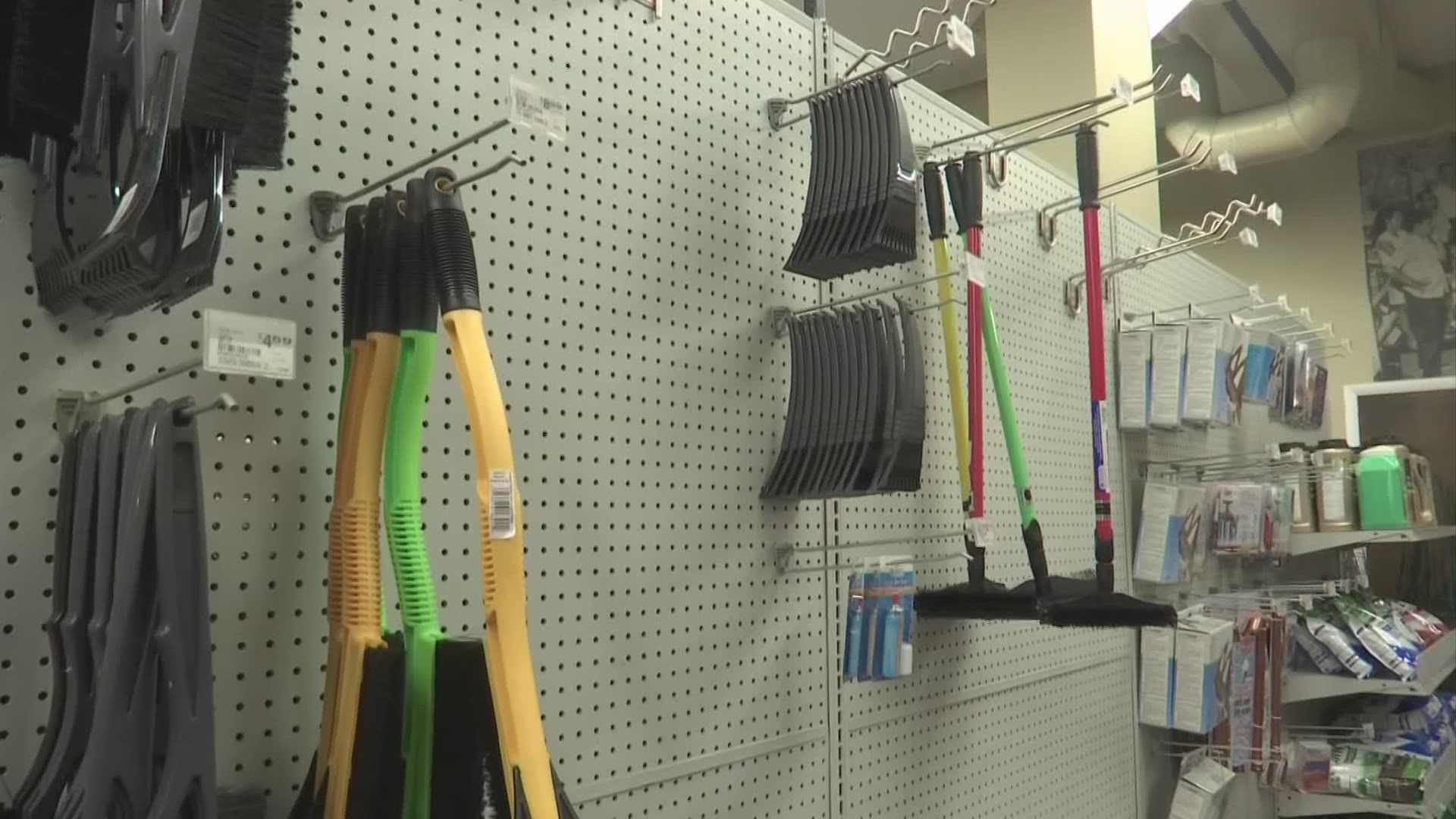 Grocery stores aren't the only busy places helping people prepare for the winter storm.