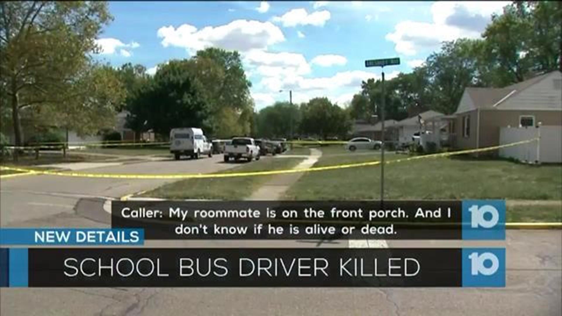 School bus driver killed