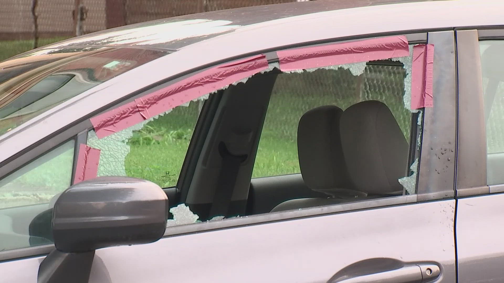 More than 40 cars were vandalized between 8 p.m. Sunday and 6 a.m. on Monday.