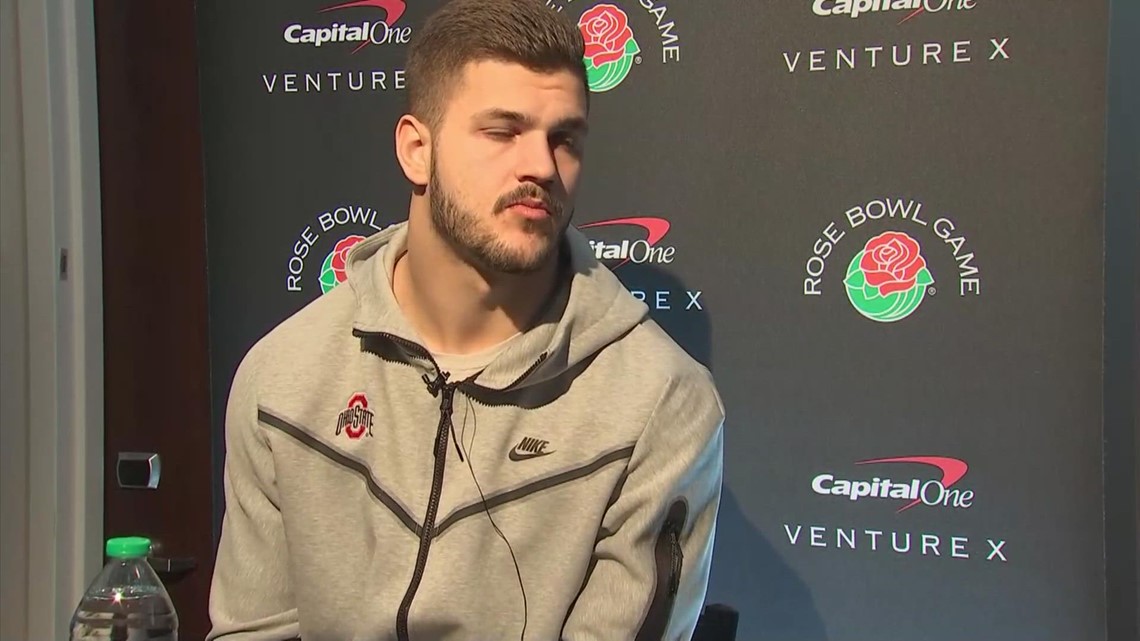 Ohio State tight end Jeremy Ruckert | Rose Bowl week