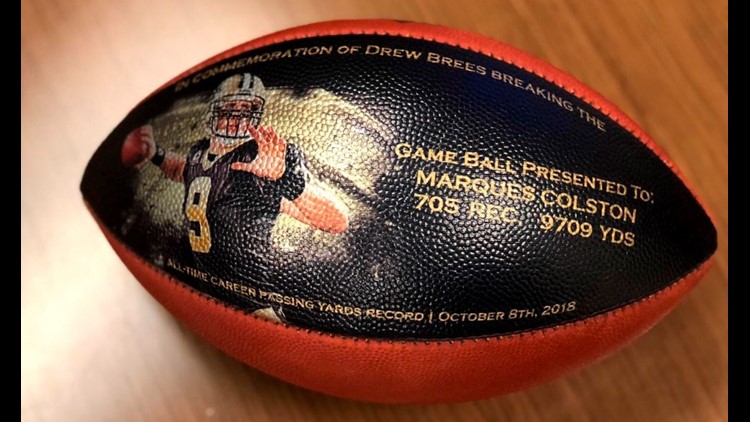 Drew Brees sets new all-time NFL touchdown passing record as