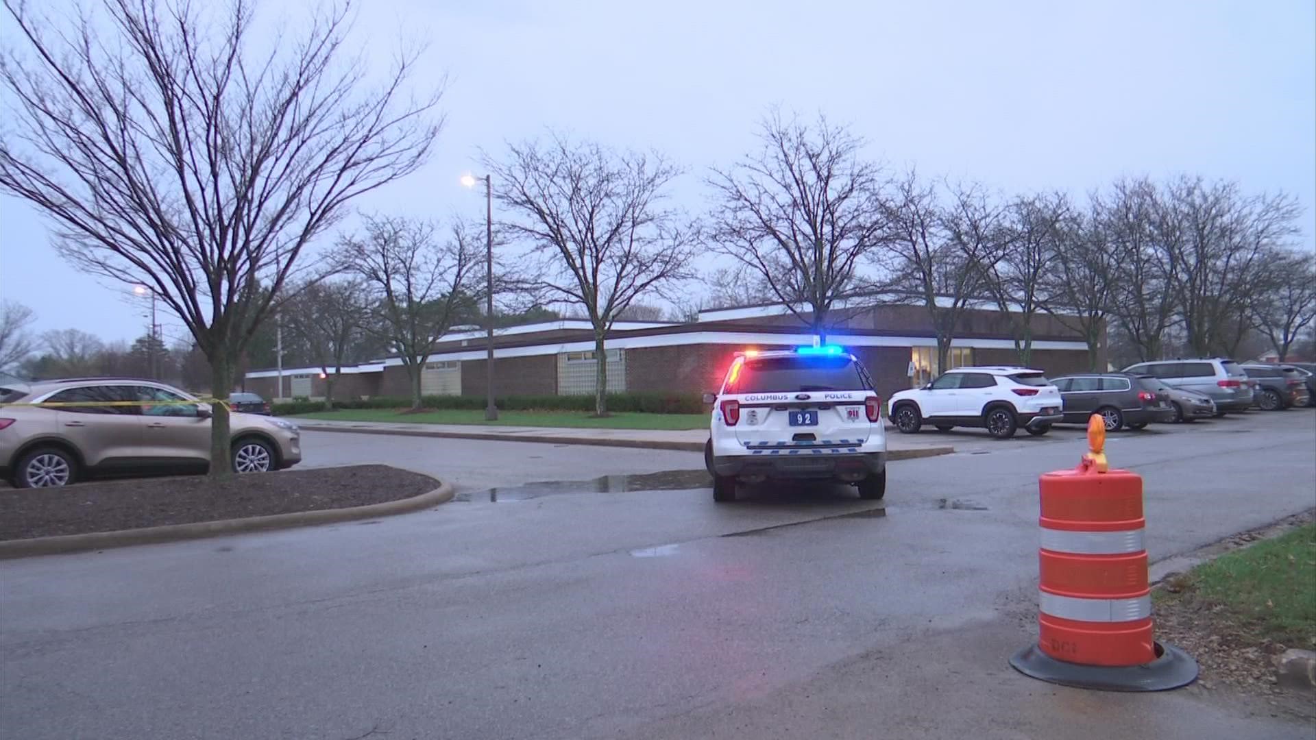 An employee tells 10TV the shooting happened in the center's parking lot.
