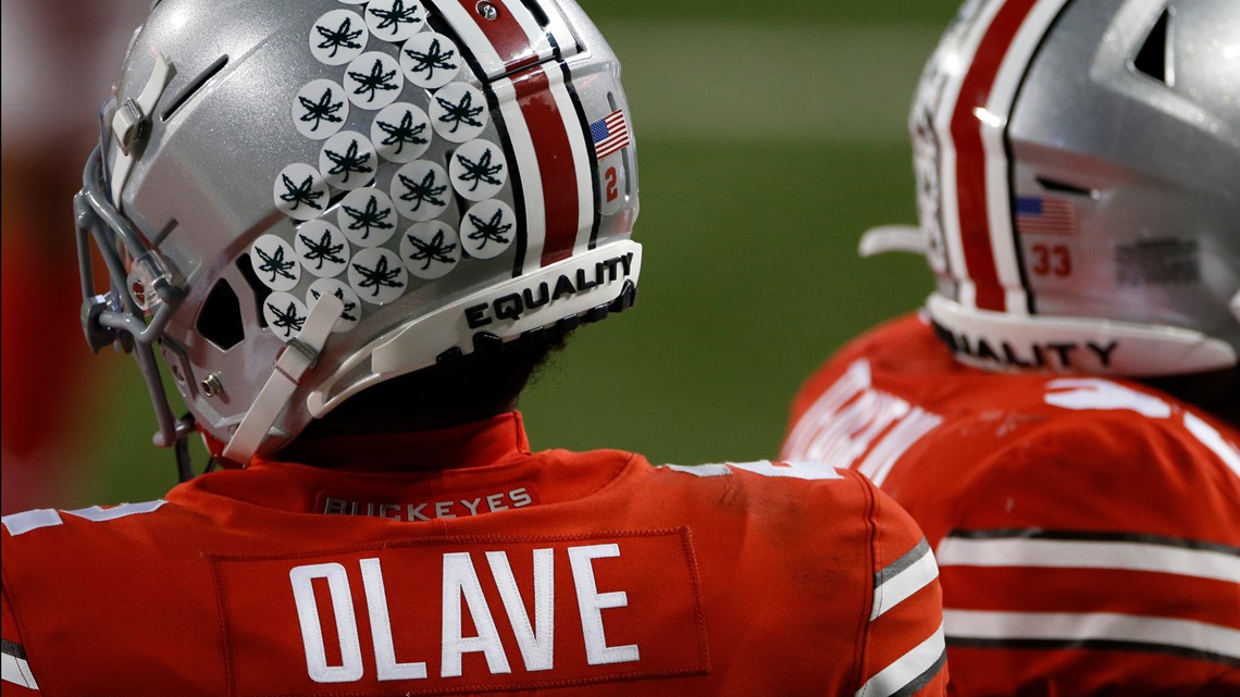 Ohio State wide receiver Chris Olave returning for senior season