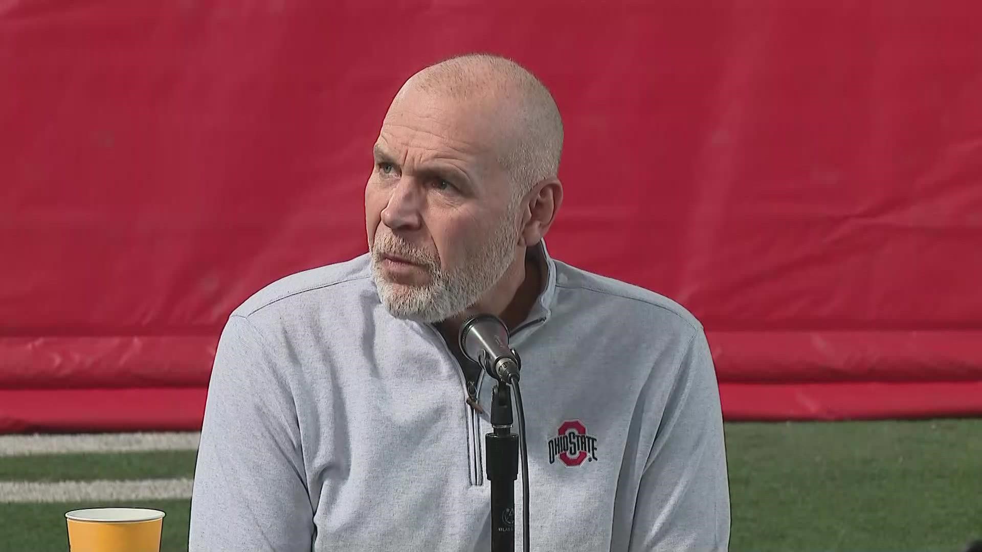 Knowles was announced as the Buckeyes' new defensive coordinator in December and started earlier this month.