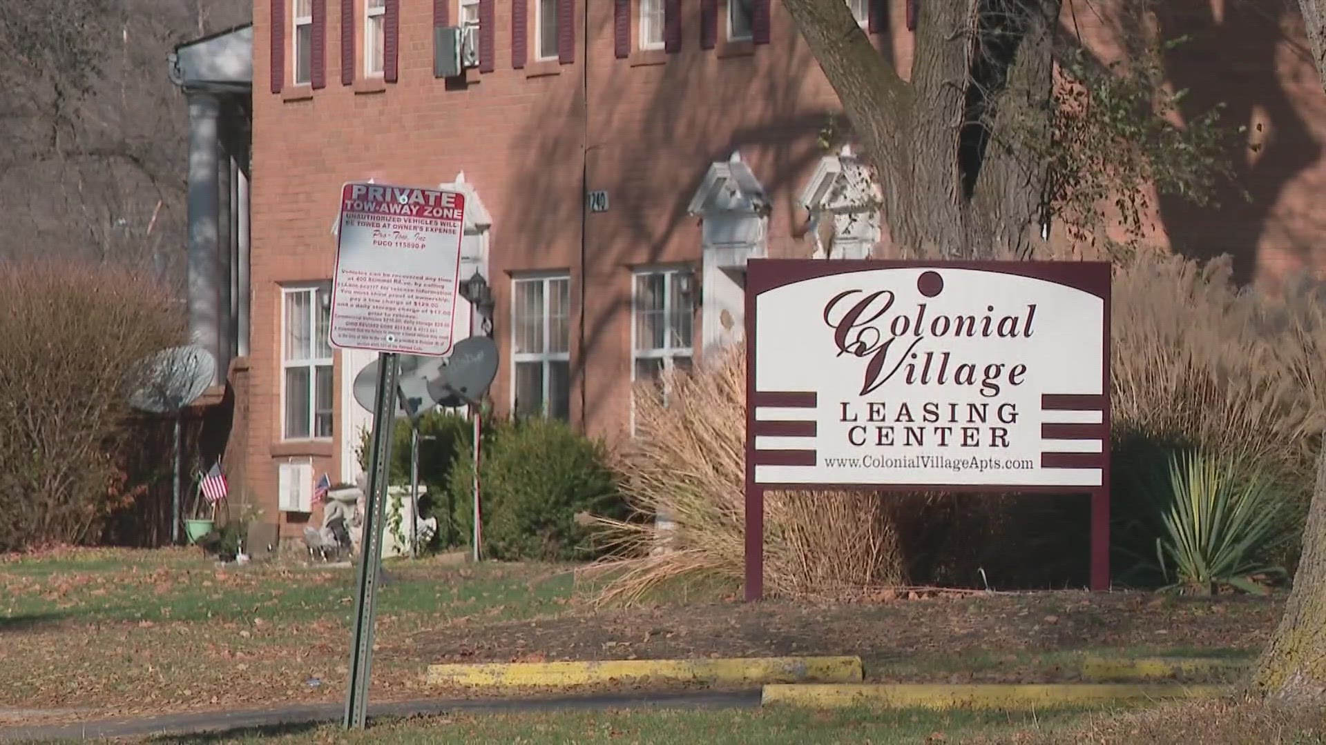 The city of Columbus is working to help the displaced residents find new permanent homes.