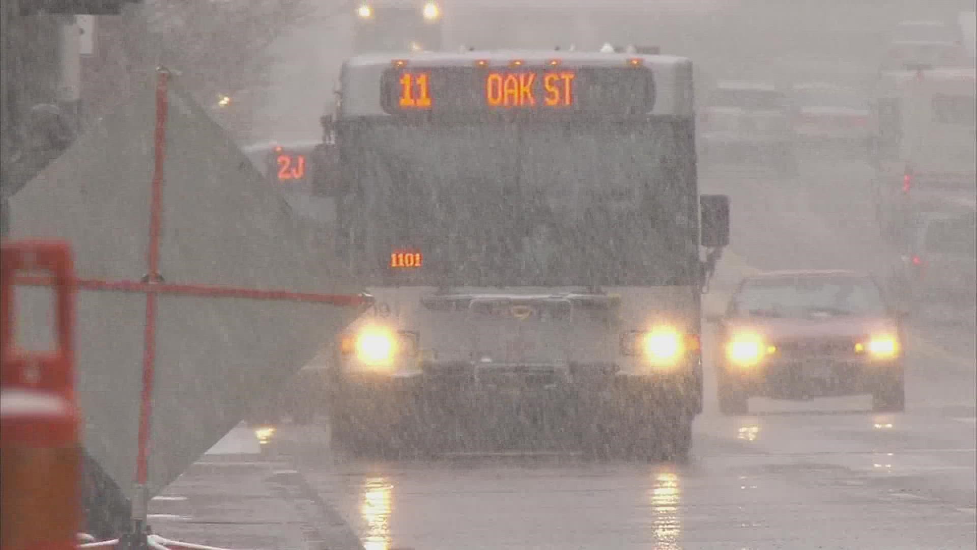 The suspension is in an effort to keep drivers safe and off the roads.