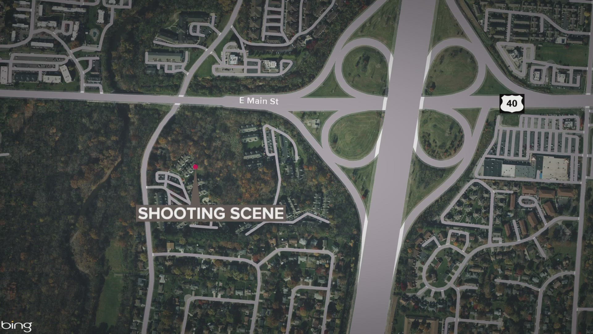 The shooting happened around 7 a.m. in the 5500 block of Hibernia Drive.