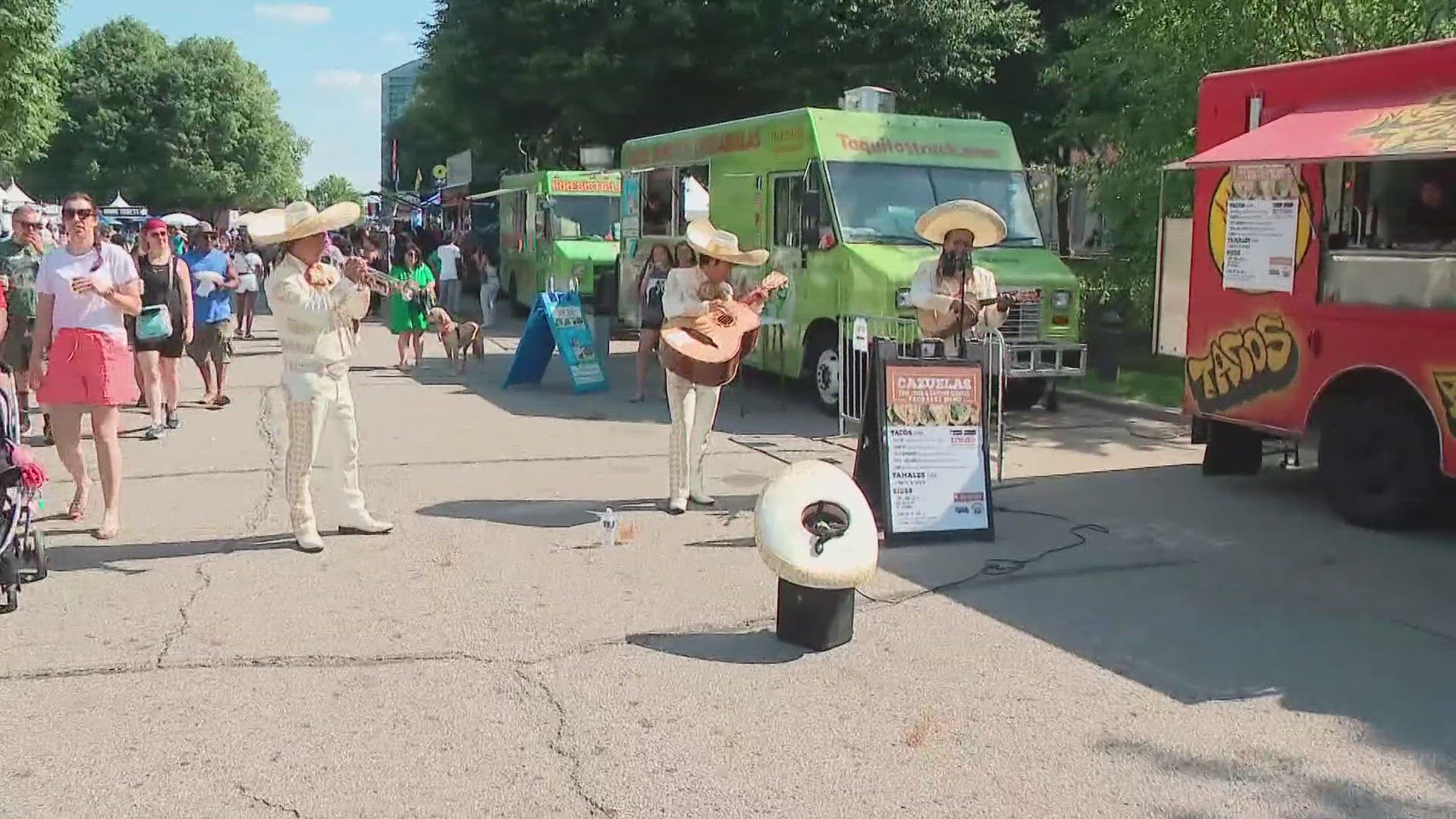 The festival updated its security policy for Sunday’s event after it was shut down a few hours early on Saturday.