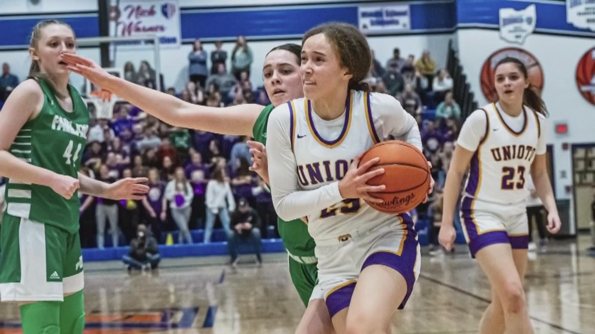 Milee Smith is a freshman basketball player for Unioto High School.