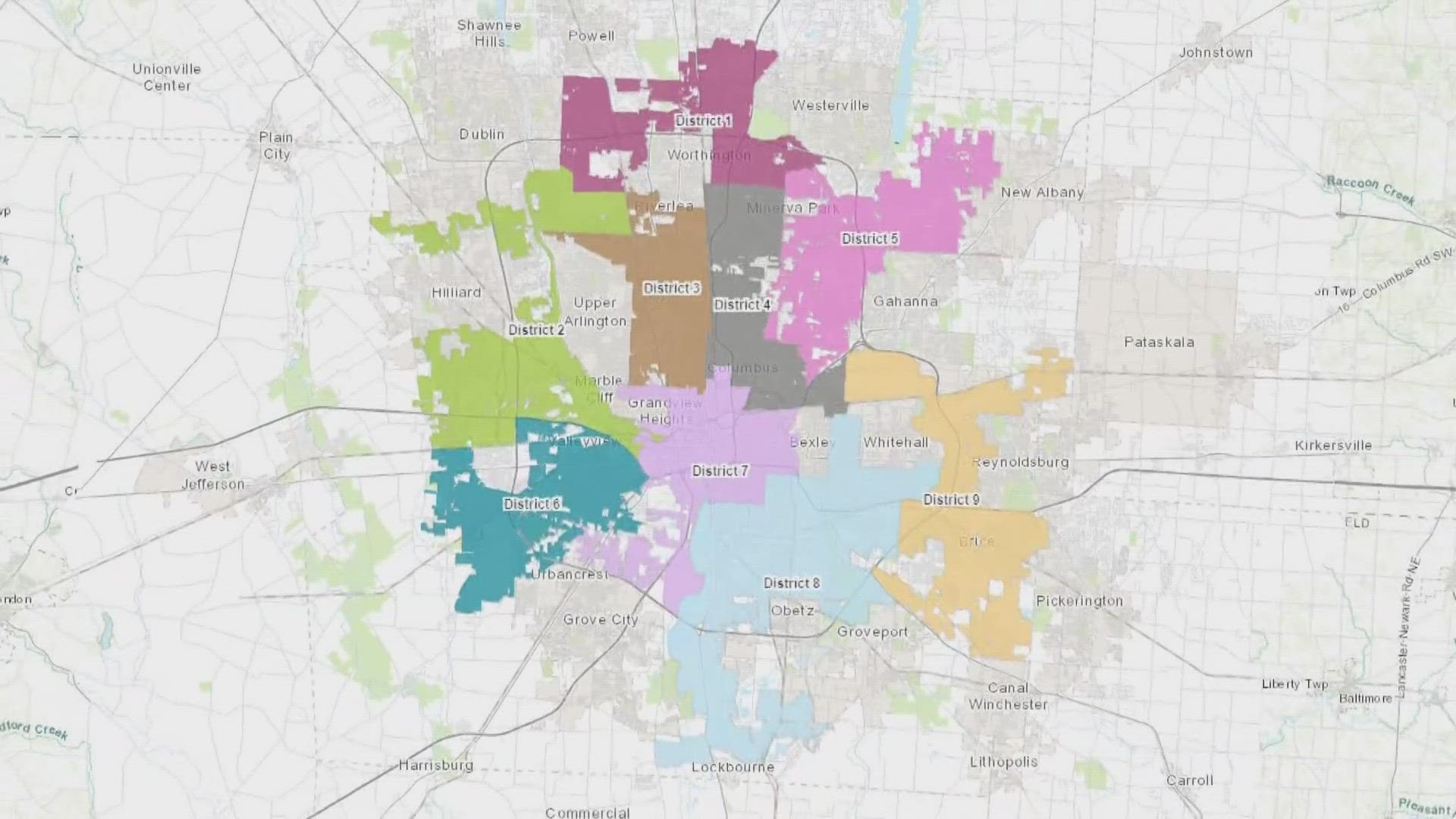 Columbus City Council will grow from 7 to 9 members under the new districting system.