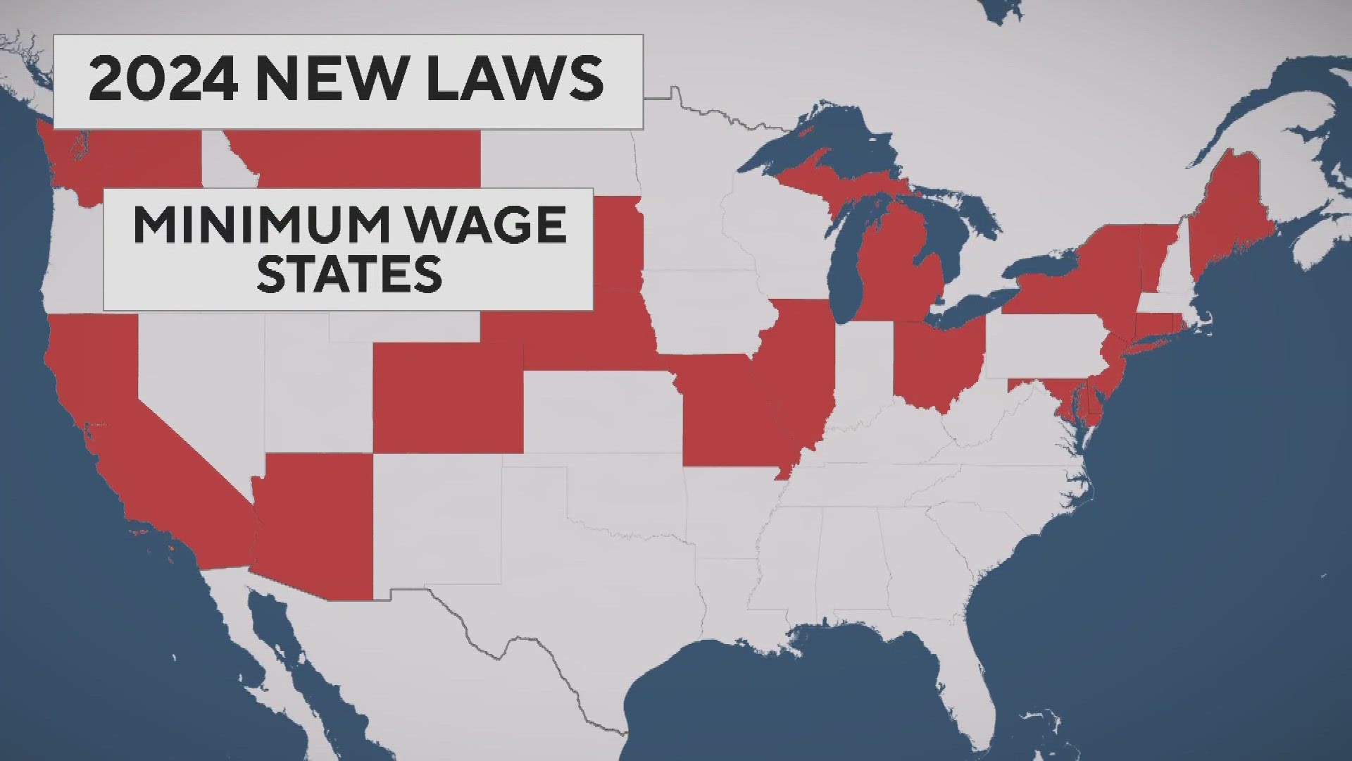 Ohio’s minimum wage will increase from $10.10 per hour to $10.45 per hour for non-tipped employees on Jan. 1, 2024.