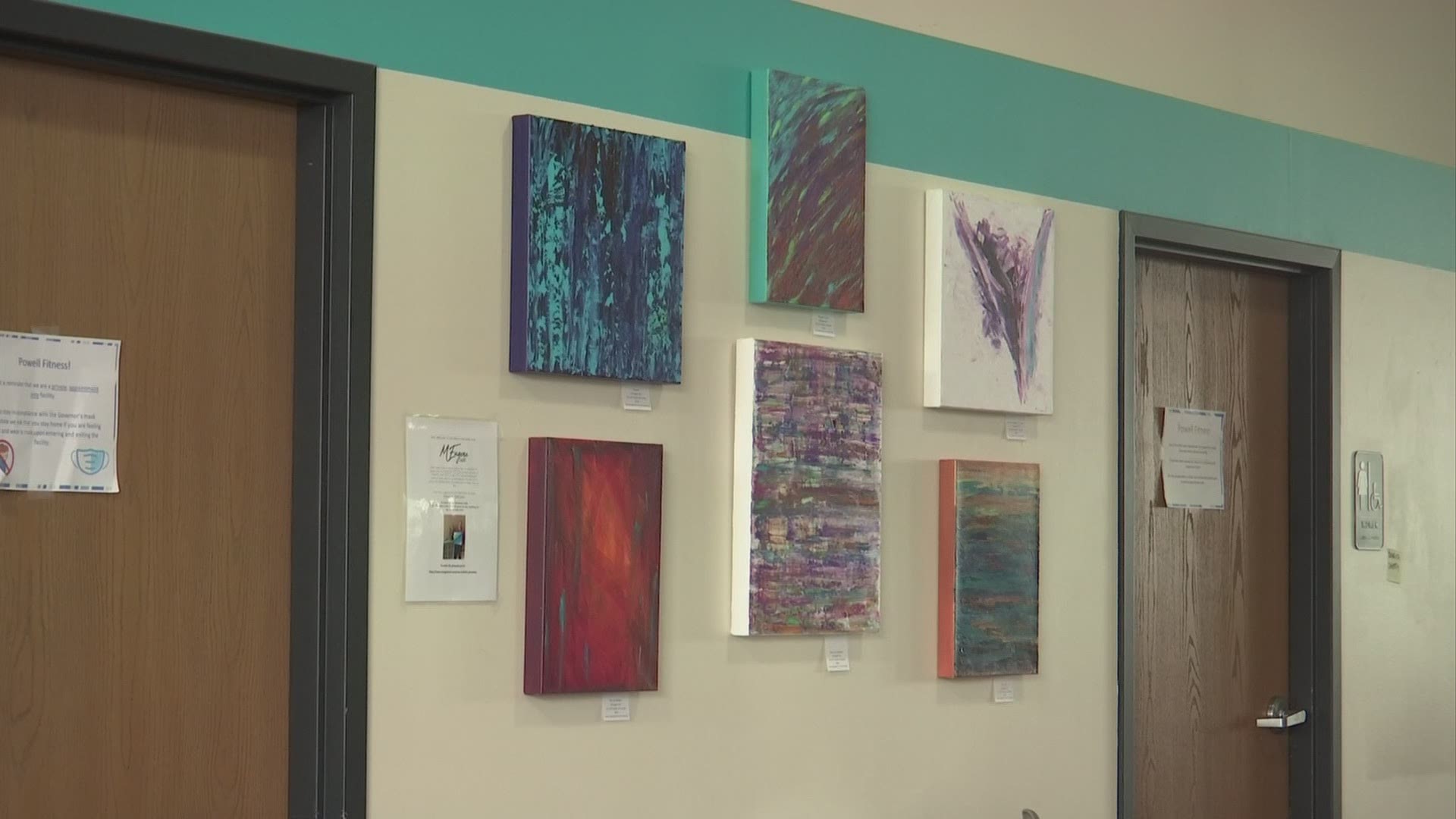 Through an announcement made on social media, Kim Davis is inviting artists to hang up their work on the walls of Powell Fitness.