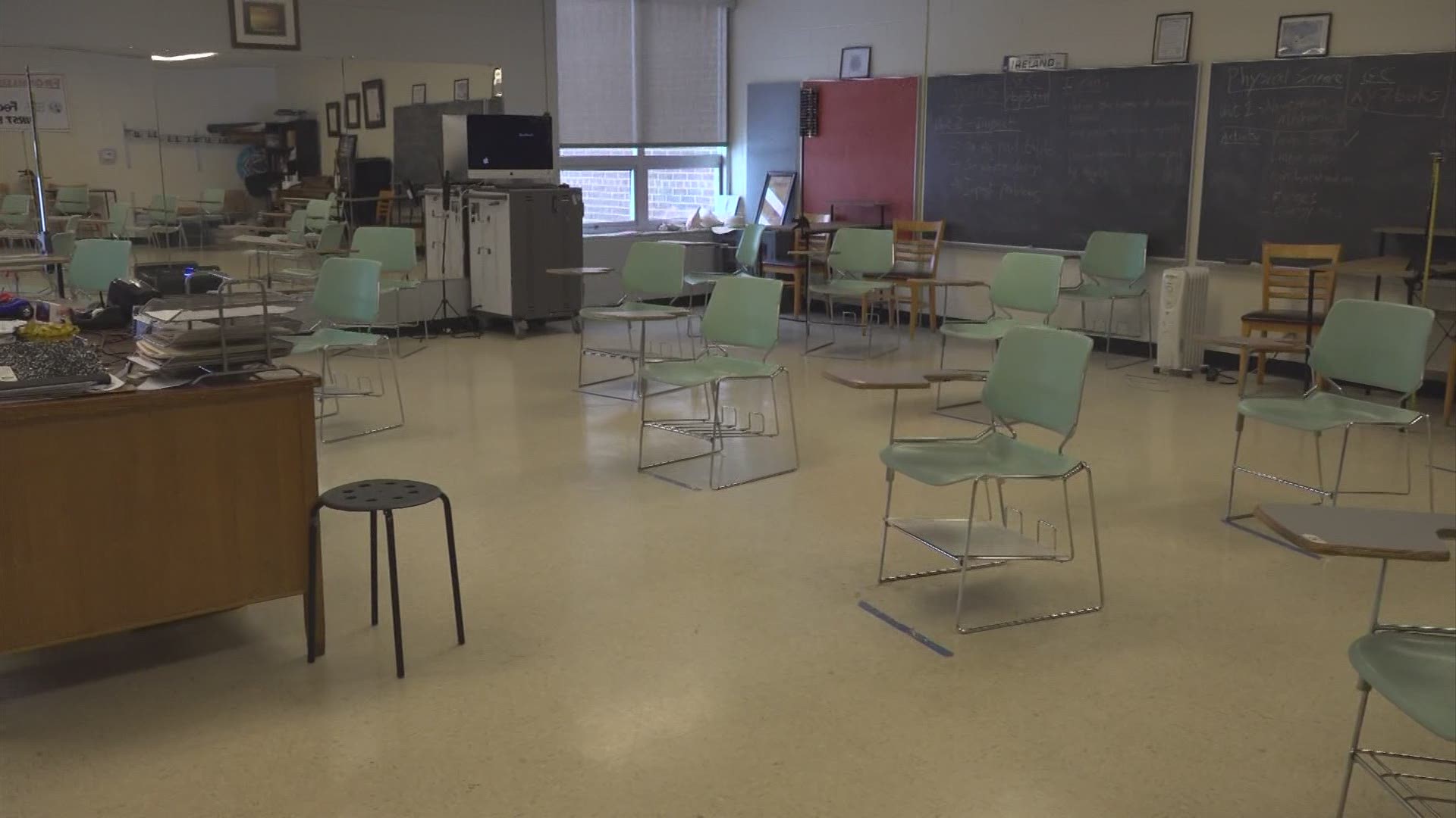 As many returned to the classroom, some schools have been doing it for months.