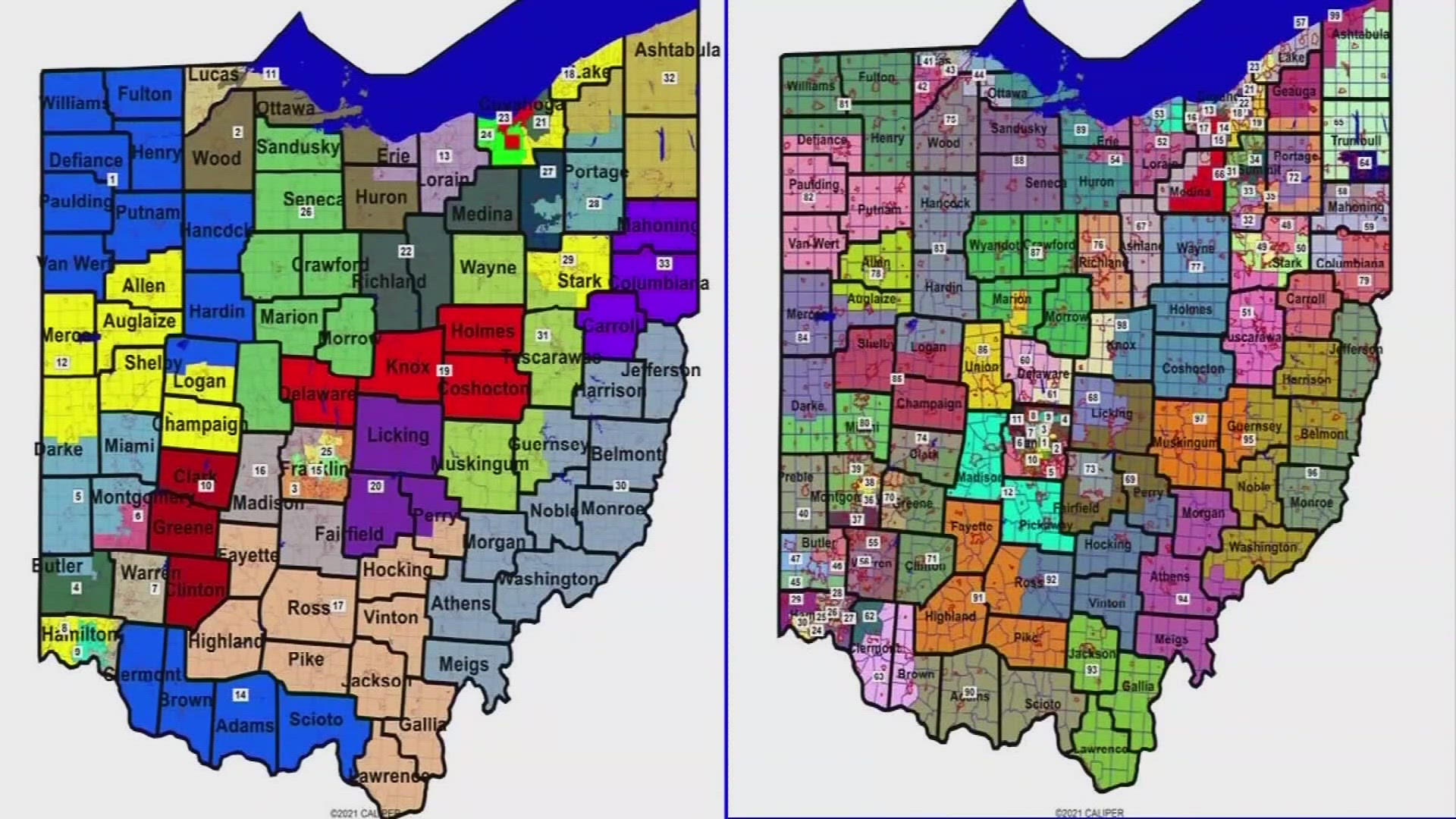 The commission will meet to redraw new redistricting maps.