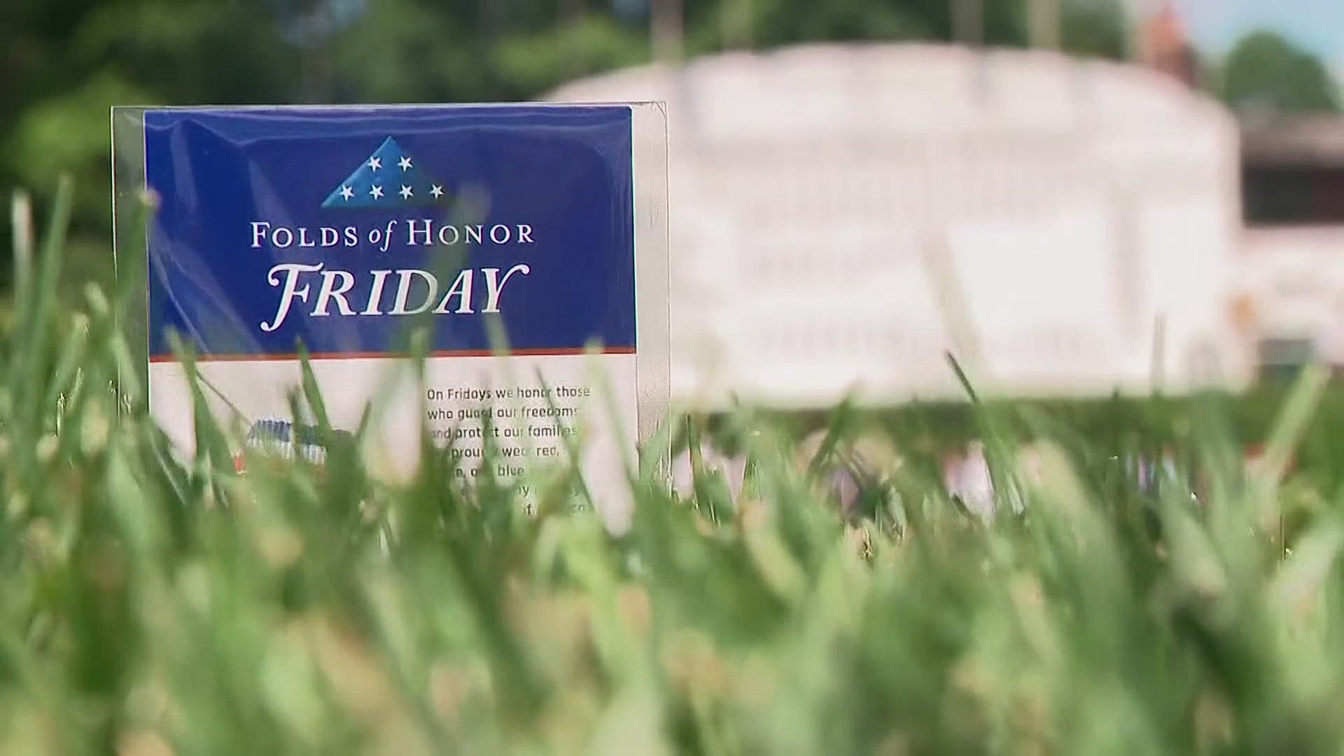 The Memorial is the first PGA event to hold a 'Folds of Honor Friday.'