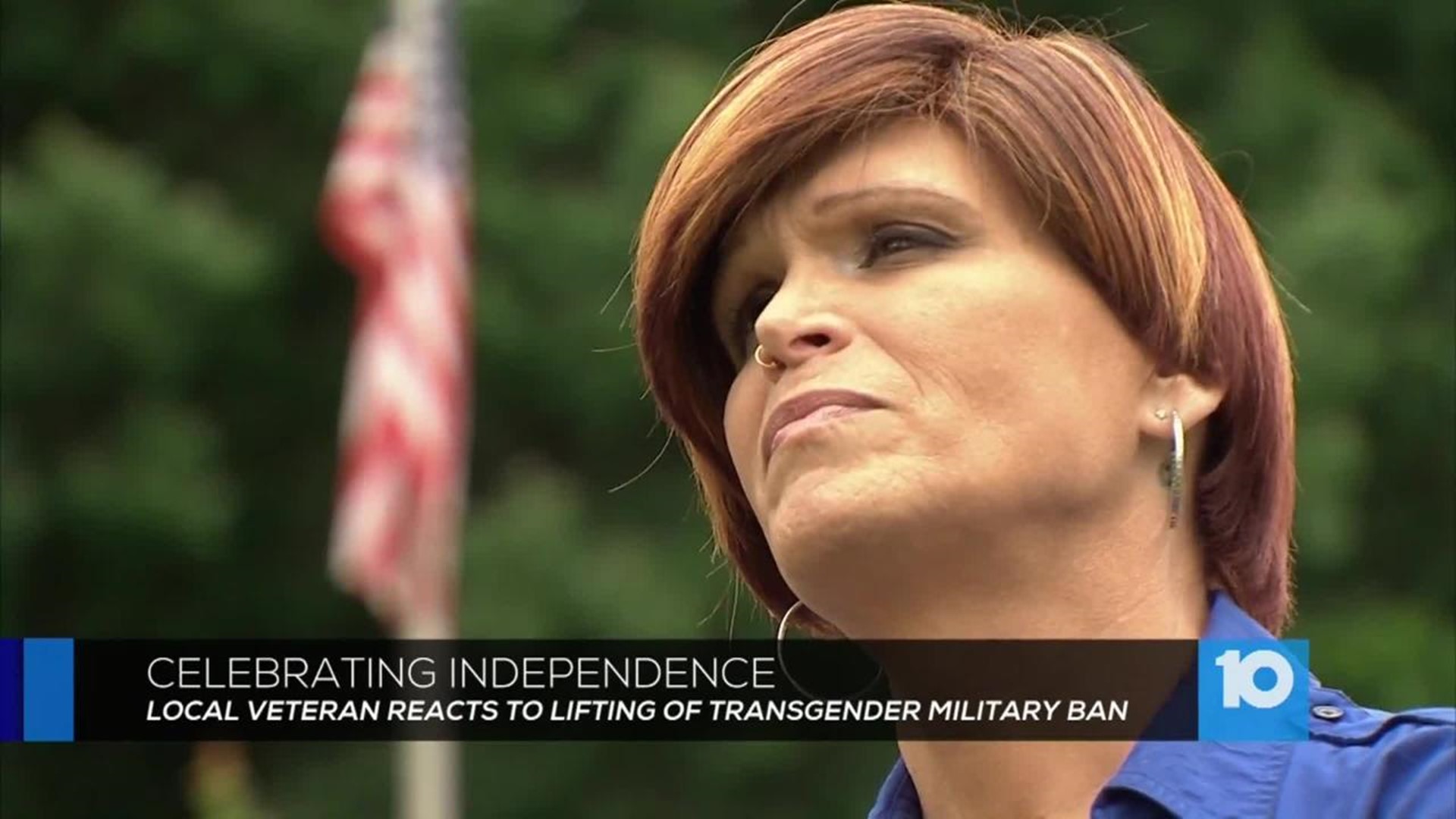 Local woman reacts to Pentagon’s decision allowing transgender people to serve in military