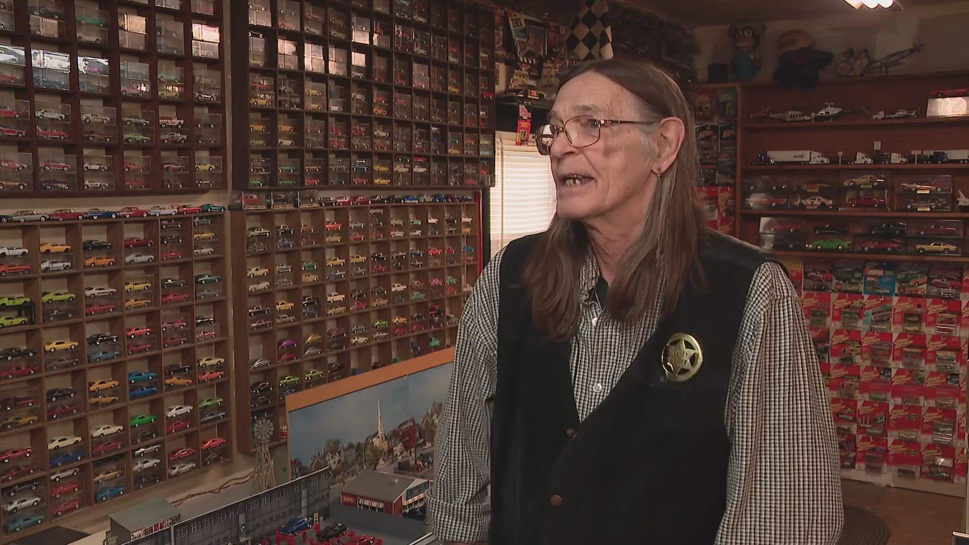 Steve Mason's toy car collection has grown by the thousands over the last 60 years.