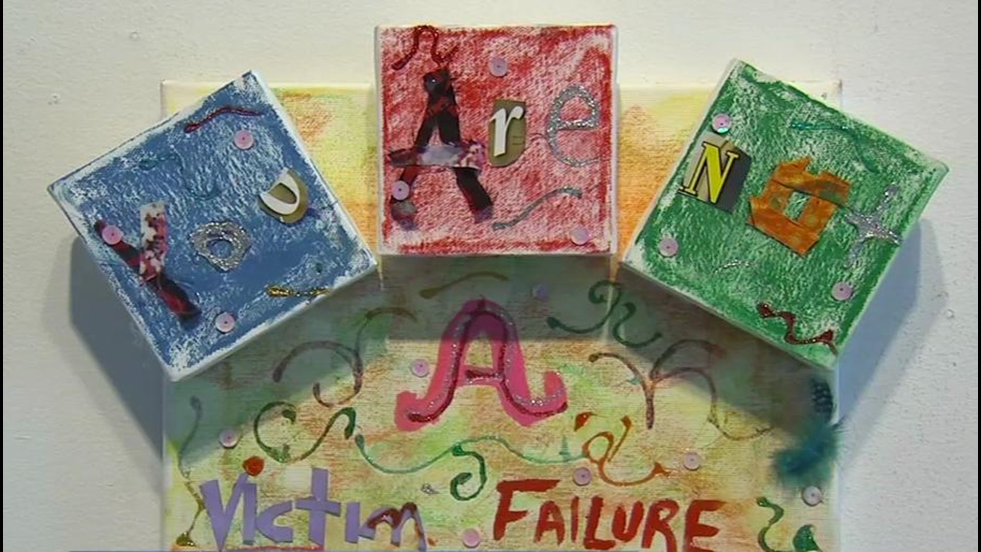 Students Use Art To Send A Message Against Bullying