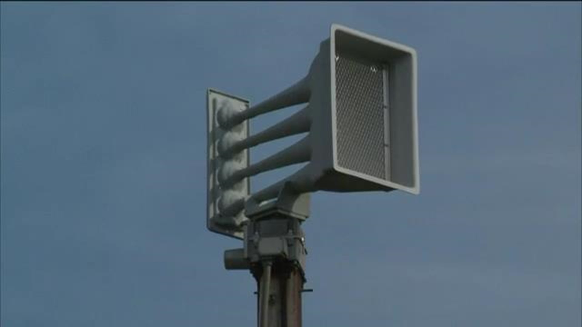 Statewide tornado siren test