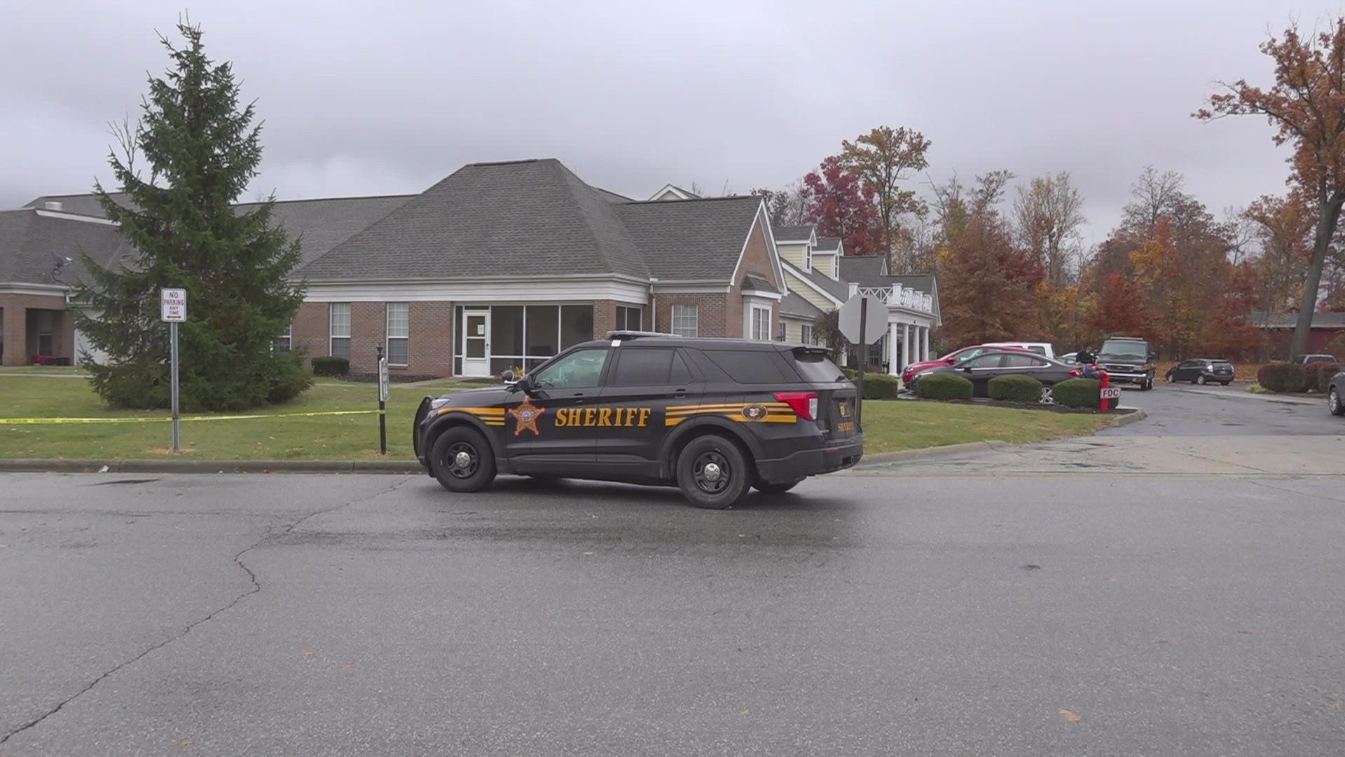 Investigators from the Delaware County Sheriff’s Office remained on scene for much of the morning Wednesday.