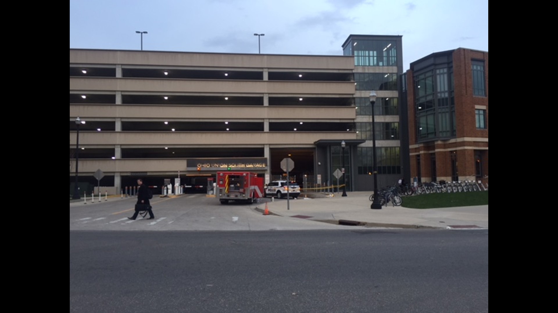 Ohio State student dies after fall from campus parking garage