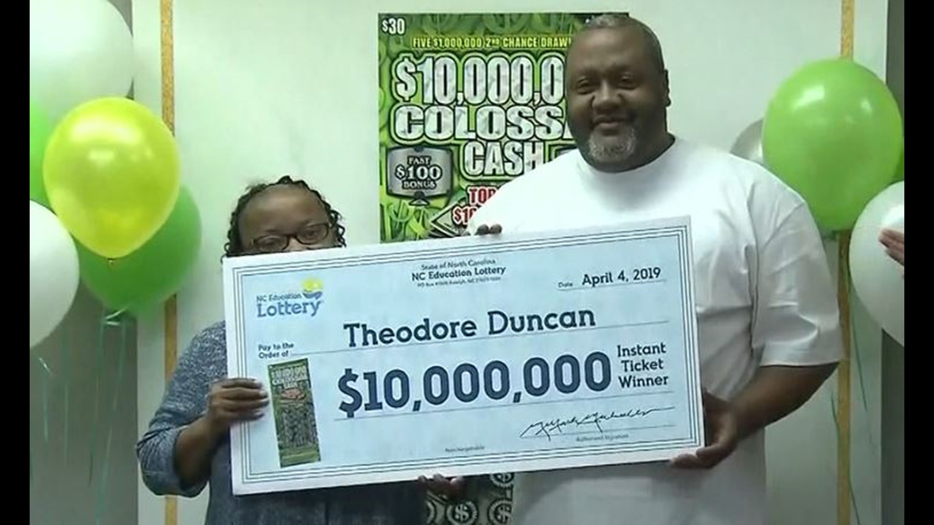 North Carolina mechanic wins 10M scratchoff lottery, immediately