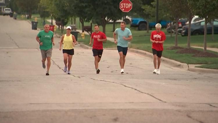 Read Grove City neighbors run 24 miles in 24 hours to honor 9/11, teach next generation