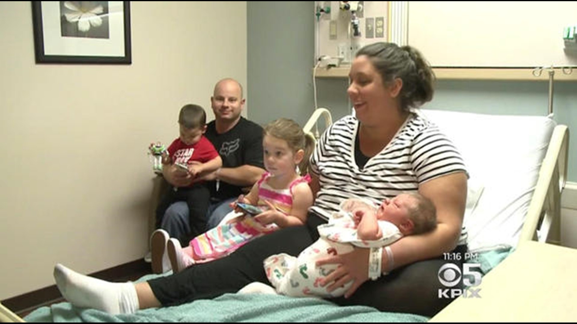 Mother gives birth to one of largest babies ever born in Northern Calif
