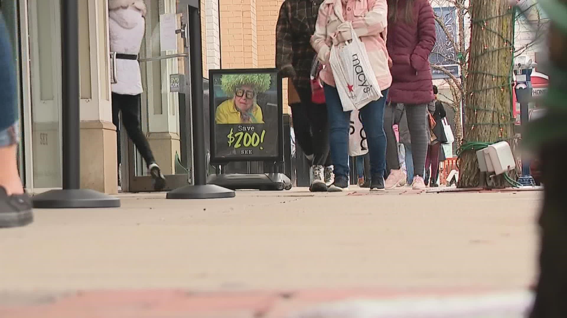 Black Friday was in full swing with shoppers searching for deals at both corporate stores and locally-owned shops.