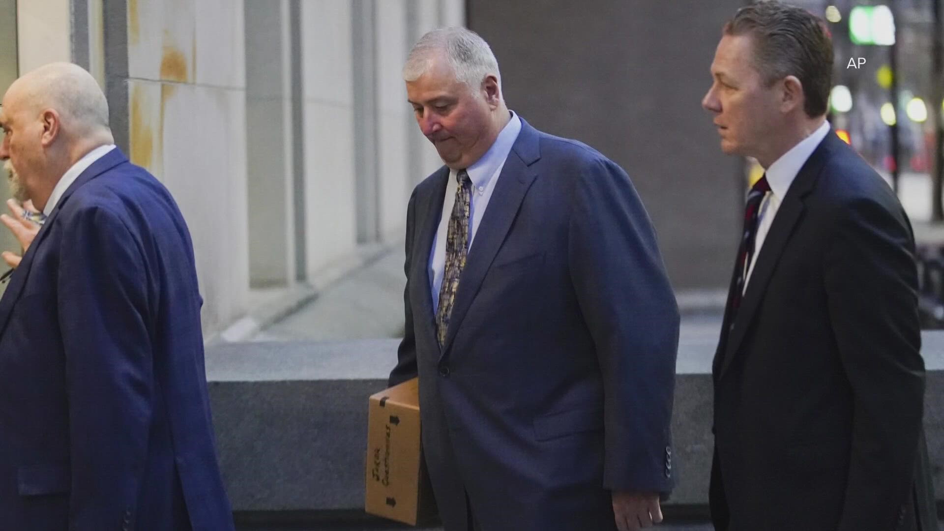 Jurors must decide whether former Ohio House Speaker Larry Householder and former Ohio Republican Party chair Matt Borges are guilty of racketeering.