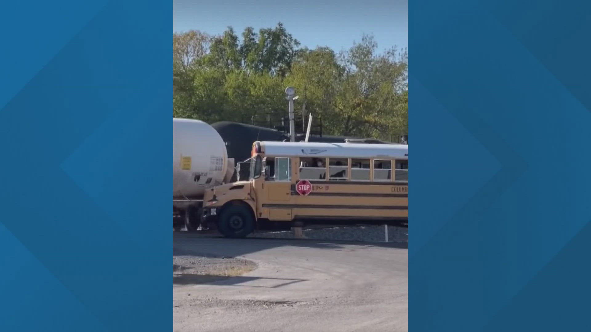 When approaching a railroad crossing, Ellis said bus drivers are asked to pull up to the tracks no closer than 15 feet but no further than 50 feet.