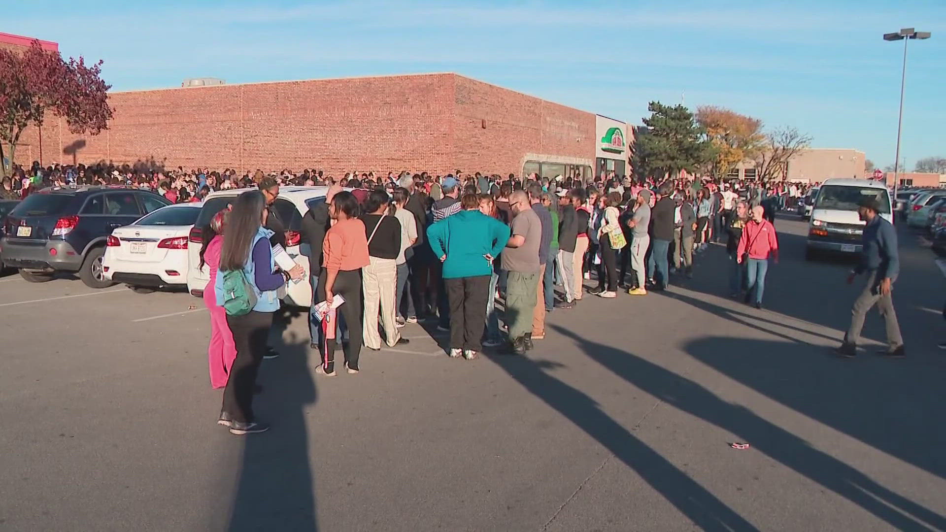 Voters in Franklin County did not let long lines stop them from participating in their civic duty.