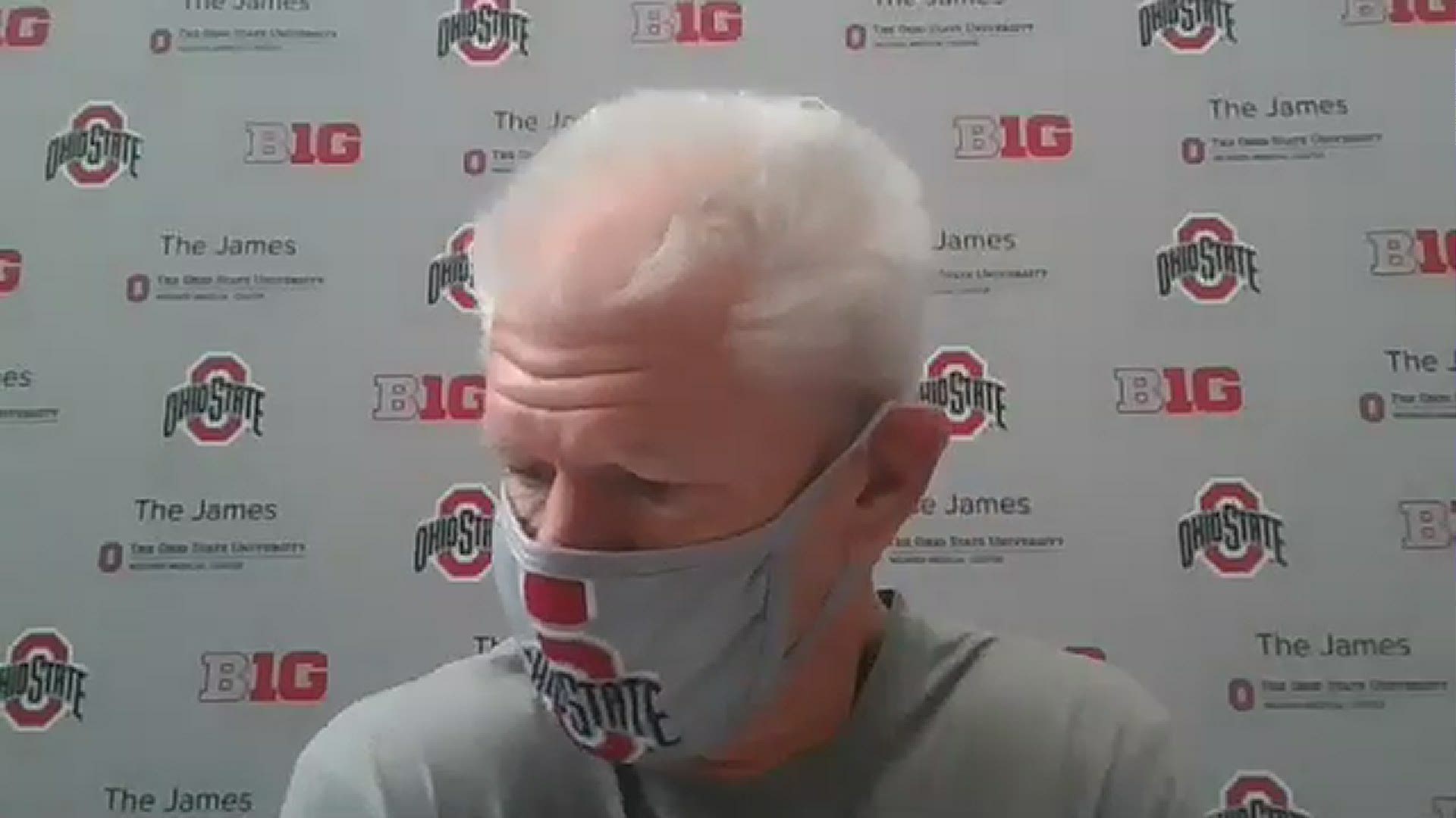 Defensive coordinator/cornerbacks coach Kerry Coombs discusses the Buckeyes upcoming game against the Fighting Illini.