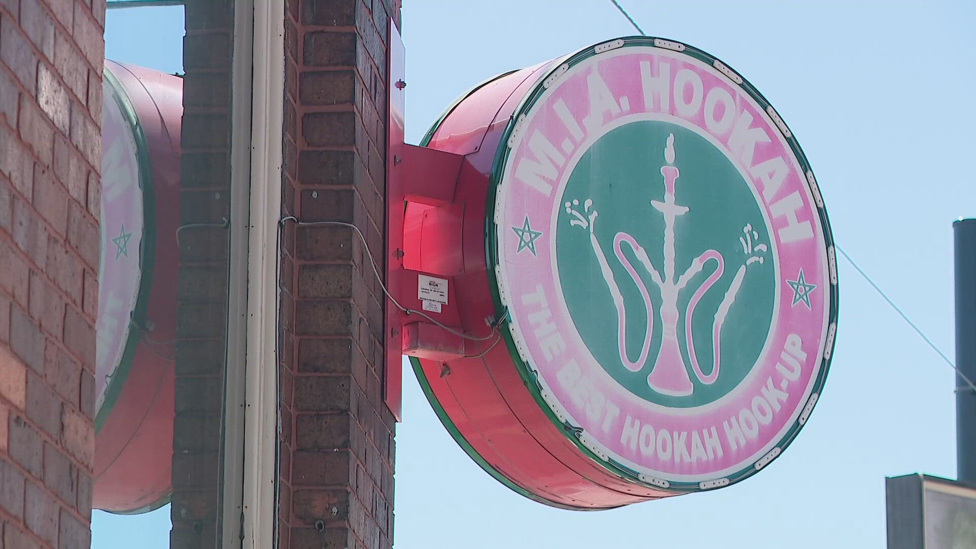 The city of Columbus secured a temporary restraining order Friday to shut down a hookah bar in the Weinland Park neighborhood.