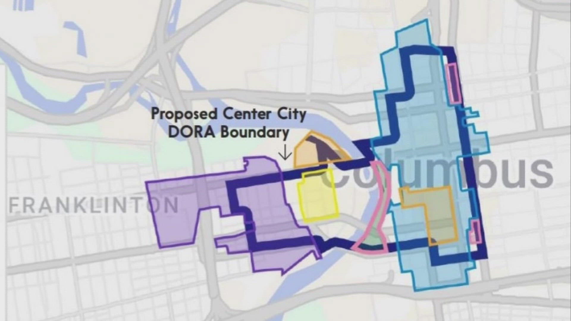 The DORA, called the "Center City Dora," is the result of the 2022 Downtown Strategic Plan.