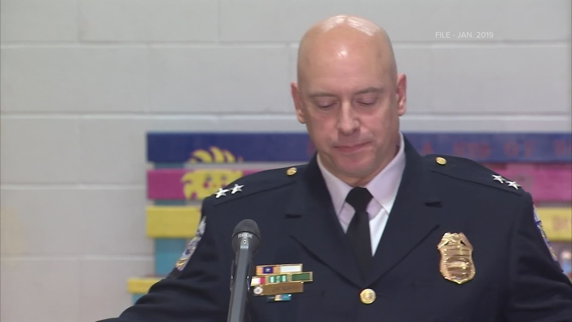 Thomas Quinlan was officially named Columbus Police Chief about a year ago. Mayor Andrew Ginther says he felt like he had no choice but to demote him.